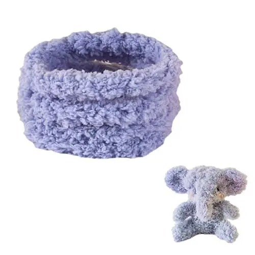 Produktbild: papasgix Pfeifenputzer Lang, 1M Pfeifenreiniger zum Basteln Chenilledraht, 16 Farben Pfeifenputzerdraht Pipe Cleaner für Handwerk Dekorationen (2, A Graublau, 1M)