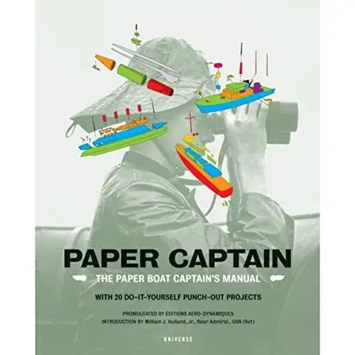 Produktbild: Paper Captain: The Paper Boat Captain's Manual (With Punch Outs)