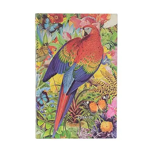 Produktbild: Paperblanks 18-Monatskalender Flexi 2025 Tropischer Garten, Maxi, Vertikal