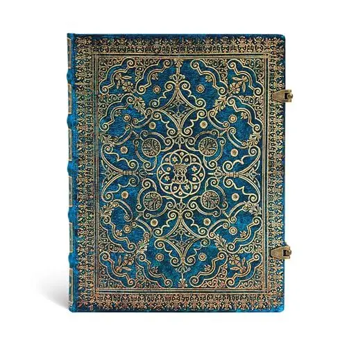 Produktbild: Paperblanks Equinoxe Azurblau Notizbuch Ultra Liniert, 180 x 230 mm