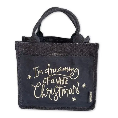 Produktbild: Papierdrachen Jutetasche Schwarz gold Set 03