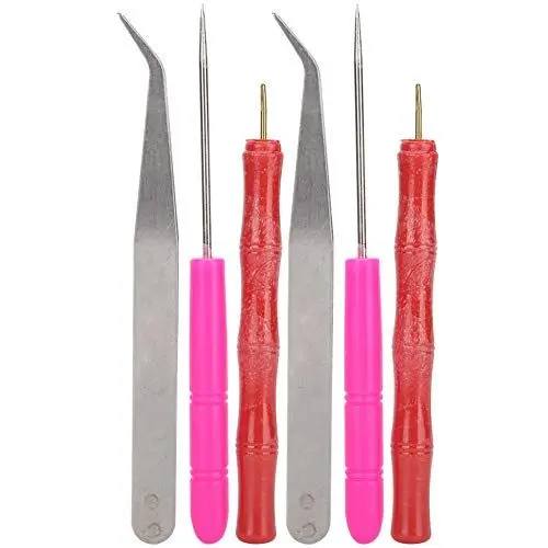 Produktbild: Papier-Quilling-Kit mit Werkzeugsätzen Handrollenpapier 2 Sätze Papierquilling Handrollenpapierstift und Pinzette und Slott-Stift(Set mit 3 Quilling-Werkzeugen)