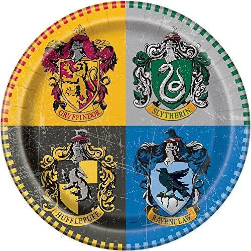 Produktbild: Pappteller - 23 cm - Harry Potter Party - Packung mit 8 Stück
