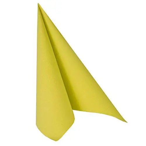 Produktbild: PAPSTAR 50 x Servietten Royal 40cm x 40cm - Limonengrün 10819, Mittel, Lichtgrün, grün