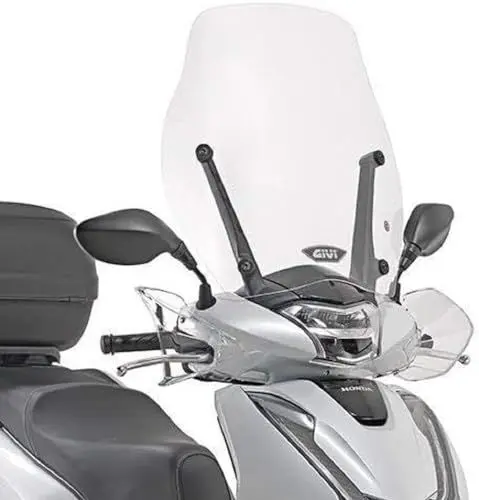 Produktbild: Windschild transparent, 510 mm hoch, 490 mm breit