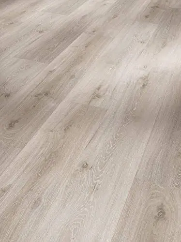 Produktbild: Parador Designboden Vinyl Basic 30 Eiche grau geweißt Gebürstete Struktur Landhausdiele