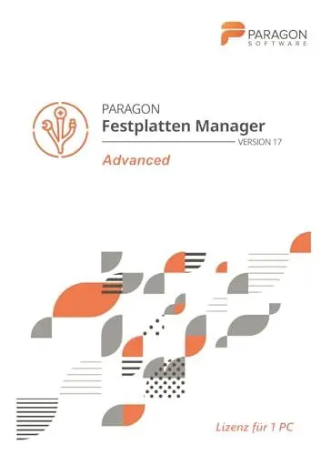 Produktbild: Paragon Festplatten Manager 17 Advanced - Partition kopieren, Festplatte kopieren, Betriebssystem übertragen | 1-PC | 1 Gerät | 1 Benutzer | PC Aktivierungscode per Email