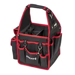 Produktbild: PARAT Werkzeugtasche Basic Tool Softbag S (für 30 Werkzeuge, Tasche inkl. 21 Einsteckfächer, 2 Zubehörtaschen, Reißverschlusstasche, Umhängetasche Nylon) 5990841991