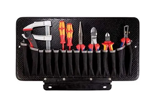 Produktbild: Parat Werkzeugtafel (2-seitig, für Werkzeugkoffer, viele Einsteckfächer, Farbe schwarz, Werkzeughalter) 591001161