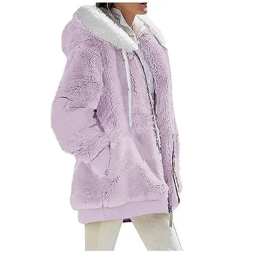 Produktbild: Parka Warm Damen Blazer Grau Baumwolle Damen Strickjacke Baumwolle Damen Blau Wollmischung Umlegekragen Mantel Duffle Coat Wolle Strickjacke Kurz Wolle Jacke Oversize Blazer Aus Wolle Damen