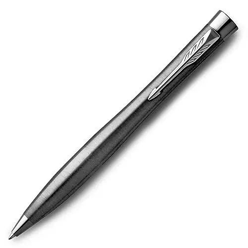 Produktbild: Parker Urban Twist-Kugelschreiber | Metro Metallic mit Chrom-Zierteilen | mit Nachfüllpatrone mit blauer Tinte | Geschenkbox