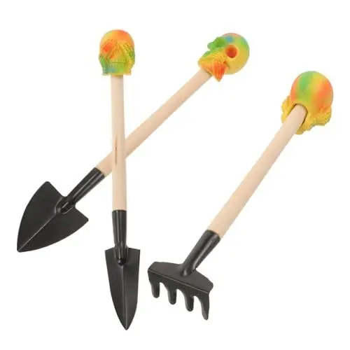 Produktbild: Parliky Mini-gartengeräte-Set 3-teilig Mit Schaufel Kelle Für Die Gartenarbeit