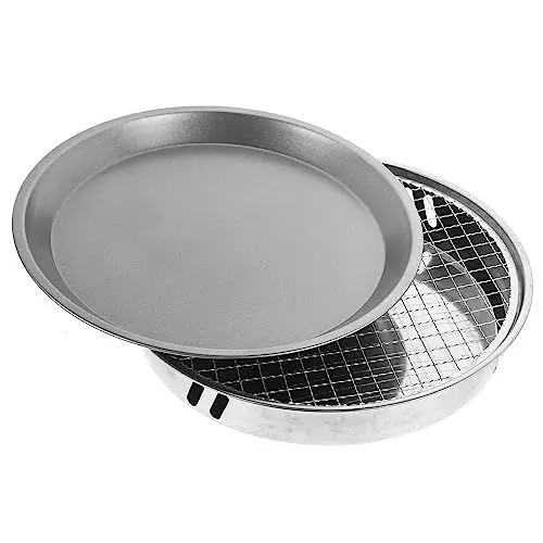 Produktbild: Parliky Tragbarer Grill 28 Cm Für Den Außenbereich Tragbarer Camping-grillofen Edelstahl Grill Zufällige Farbe