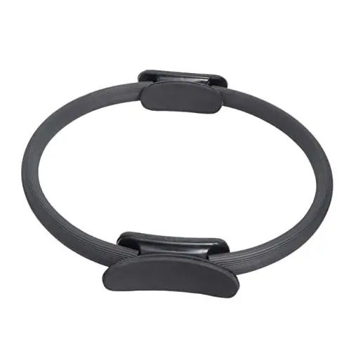 Produktbild: Parliky 1stk Yoga-Kreis Pilates-Kreis Pilates-übungen Pilates-übungskreis Yoga-zubehör Yoga-Balance-Ring Pilates-Yoga-Ring Pilates-ringübungen Yoga-übungsringe Body-Toning-Kreis Black