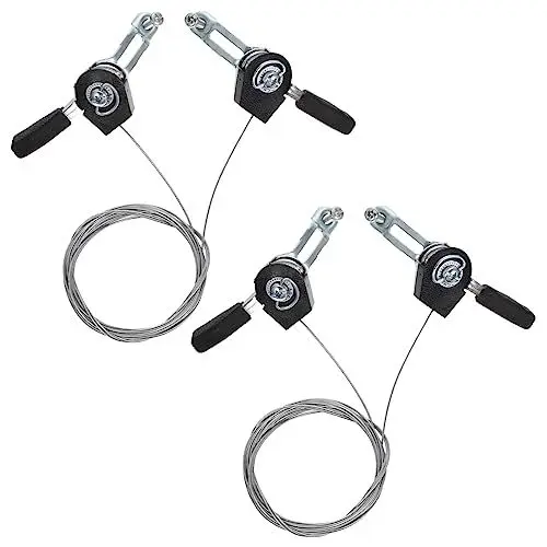 Produktbild: Veemoon 2 Stück Geschwindigkeitsregler Pro Controller Bikes Variabler Geschwindigkeitsregler Fahrrad-Daumenschalthebel Ersatz-Frontgriff 6 Gänge Fahrradschalthebel Fahrradteile