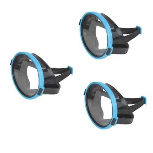 Produktbild: Parliky 3 STK Schwimmmaske Maske Maske Tauchermaske Schwimmbrille wasserdichte Tauchmaske wasserdichte Schutzbrille Wassersportausrüstung Wasserdichter Anzug Gerätebrille