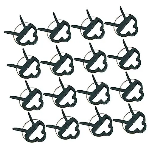 Produktbild: Parliky 4 Pflanzenstützen pflanzenclips pflanzenhalter pflanzrahmen Tomaten stütze Plant Holder Blumenreben-Gartenclips Trellistomato-Pflanzenunterstützung Weinstöcke Tomatenstützen Green