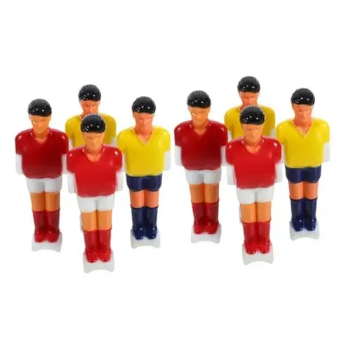 Produktbild: Parliky Tischfußball-ersatzspieler – 8-teilige Tischfußballspielerpuppen – Fußballspielzeug – Einfacher Ersatz Für Defekte Teile