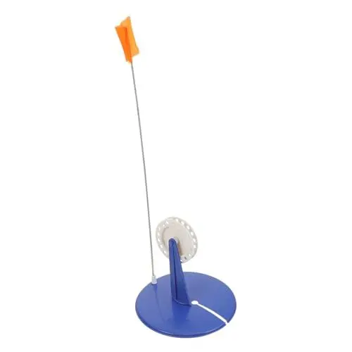 Produktbild: Parliky Eisfischen Flagge Professionelle Anglerflagge Für Winterangeln Tragbare Automatische Eisangeln Hilfe Mit Stabiler Runder Basis Für Eisfischer-enthusiasten