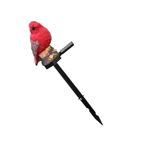 Produktbild: Parliky Garten Solarleuchte Vogel Ornament Led Außenlampe Für Terrassendekoration Wetterfest Kreative Gartendekoration Mit Dämmerungsautomatik Für Hof Und Garten