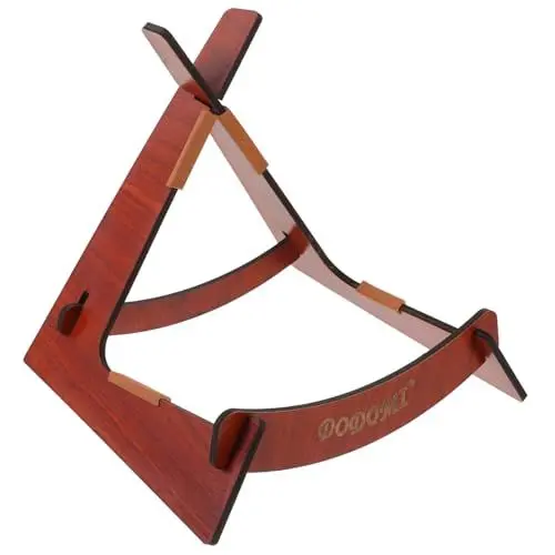 Produktbild: Parliky Gitarren Bass Ständer Gitarren Aufbewahrungsregal Gitarrenhalter Holz Gitarrenständer Gitarren Display Werkzeug Boden Gitarrenständer Banjo Ständer Cello Ständer