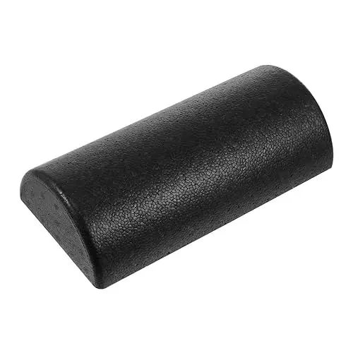 Produktbild: Parliky Yoga-Säule Muskel Schaumstoffrolle Yoga-Zubehör Pilates-Schaumstoffrolle Übungsrolle Ab-Walze fitness rolle peri balance Yogaübungen Rollen Nackenrolle Beinrolle Armrolle epp Black