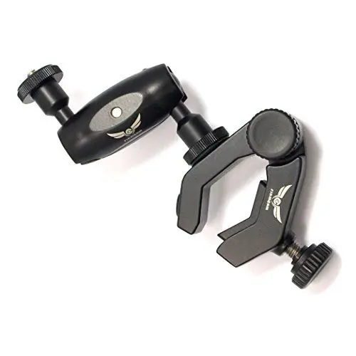 Produktbild: Parrot Superclamp von Firmcam - Stativklemme mit doppeltem Kugelkopf und 3D Gelenkarm– aus robustem Aluminium, Tragkraft bis 2,5 kg