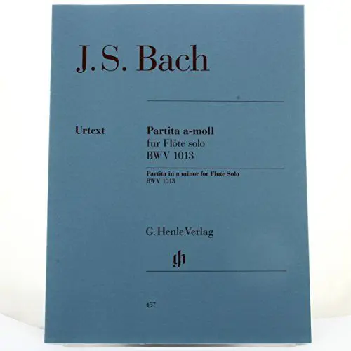 Produktbild: Partita a-Moll Bwv 1013. Flöte: Besetzung: Flöte solo (G. Henle Urtext-Ausgabe)