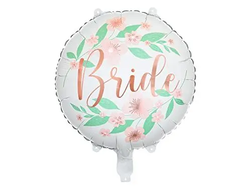 Produktbild: PartyDeco Pink Bride to Be Folienballon Junggesellinnenabschied Dekoration Rosa Bride to Be Zubehör Junggesellinnenabschied Ballon Junggesellinnenabschied