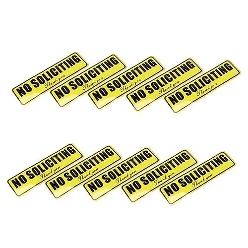 Produktbild: PartyKindom Danke Aufkleber 10er Pack Autoaufkleber Set Autoaufkleber für Autozubehör Innenraum