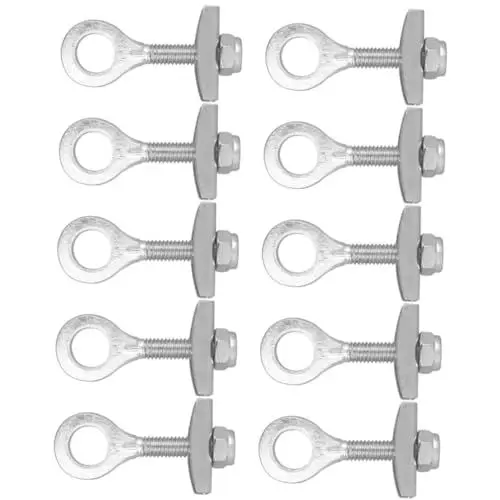 Produktbild: PartyKindom Kettenspanner-set 10-teilig Kettenhalter für Fahrräder Befestigungsgurte Material für Fahrradkettenversteller Einfach Zu Verwenden Leicht