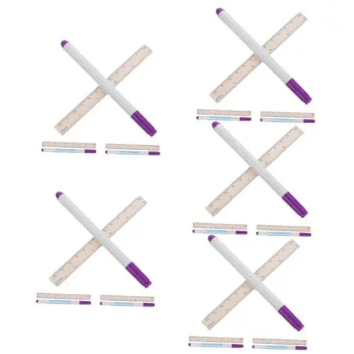 Produktbild: PartyKindom 15 Sets Make Up Werkzeuge Stiftwerkzeug Augenbrauenstift Tattoo Zubehör Markierungsstift Für Die Verwendung Des Stifts Augenbrauen Positionsstift Bestickter Stift