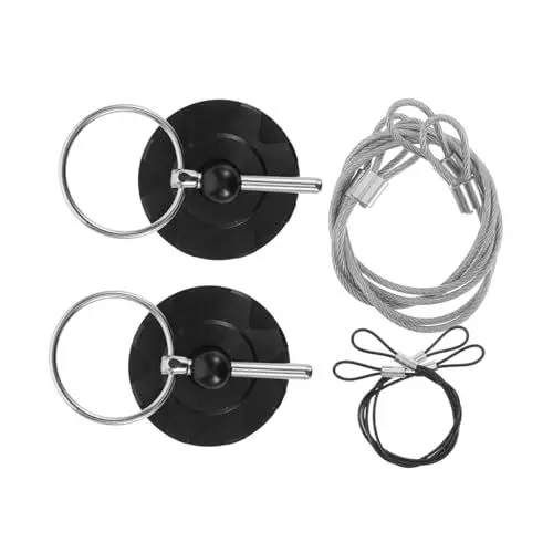 Produktbild: PartyKindom Racing Motorhaubenschloss Aluminium-schloss-kit Motorhaube für Rennwagen Universeller Motorhaubenstift Fahrzeug-motorhaubenstift-erscheinungsbild-kit