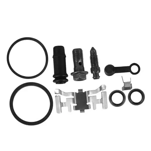 Produktbild: PartyKindom 1 Satz Reparatur Von Motorradbremsen Bremsentlüfter Entlüftungsset Für Fahrradbremsen Bremsentlüftungsset Motoröl Handpumpe Turbo-kit Vakuumpumpenöl Motorradteile Gummi