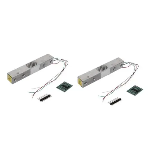 Produktbild: PartyKindom 2 Stück 1 1 Kg Präzisionsmodul Hx711 Wiegedrucksensor Für Elektronikprojekte. Größengenauigkeit Beachten