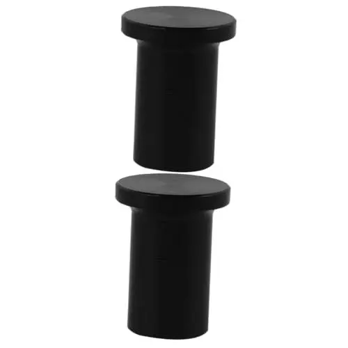 Produktbild: PartyKindom 2st Drift-handbremskappe Handbremsknopfabdeckungen Für Fahrzeuge Handbremsknopfabdeckung Knopfabdeckung Handbremshebel Knopfabdeckung Für Handbremsen Black Aluminiumlegierung