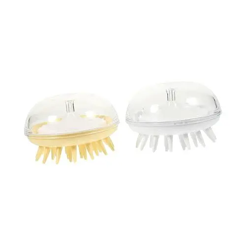 Produktbild: 2stücke Handmassagebürste Für Kopfhaut Tragbares Shampoo-massagegerät Für Entspannung Bei Juckreiz Und Haarausfall Für Und Haarpflege
