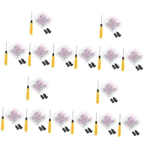 Produktbild: PartyKindom 4 Sets Tubeless Reifen Reparatur Set Schraubendreher Auto Set Nägel Für Reifenreparatur Schrauben Nagel Reifenstopfen Vakuum Reifen Nagel Reifenstopfen Reparatur Set Auto