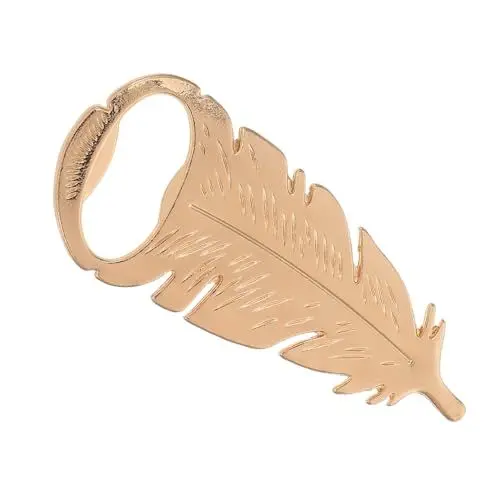 Produktbild: PartyKindom 4 Stück Kleine Zur Hochzeit Multifunktions-weinöffner Bieröffner in Federform Flaschenzubehör Flaschenöffner Hochzeit Wein Zubehör Hochzeitssouvenirs Legierung Golden