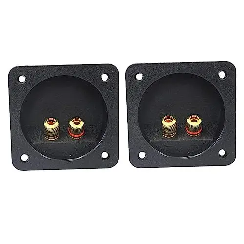 Produktbild: PartyKindom 3sets Lautsprecher Box Schraube Tasse Lautsprecher Box Zubehör 2-Weg Lautsprecher Box Terminal 2 Stücke * 3