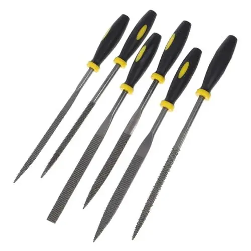 Produktbild: PartyKindom 6st Holzbearbeitungsdatei Feilen Werkzeuge Für Metall Kleine Datei Handfeile Holzfeilen Metallfeilen Juwelier-dateien Metallfeiler Dateiwerkzeuge Schärffeile Feile Für Metall Stahl