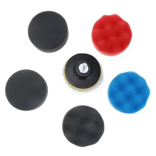 Produktbild: PartyKindom 7St Auto-Puffer-Kit polierpad polieren polierer Poliermittel autopoliermaschine autopolitur maschinen politurmaschiene auto car polisher poliermschine autowachs Wachsrad für Auto