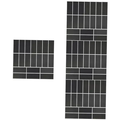 Produktbild: PartyKindom 80 Blatt Sandpapier schleifpapier kunststoffpolitur brünieren Kunststoffpolieren kraft paper polituren sanding paper schmirgelpapier set vellum paper Glaspolieren Kraftpapier Black