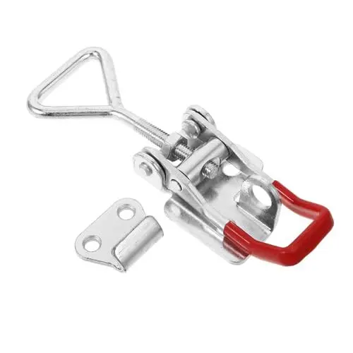 Produktbild: PartyKindom Tür Latch Montage Stahl Verschluss Rot Griff Heavy Duty Ersatz