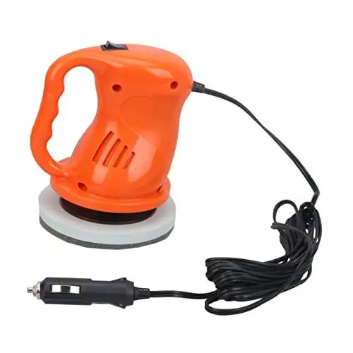 Produktbild: PartyKindom Auto-wachswerkzeug Auto-polierset Mini-design 12-v-auto-poliermaschine Für Auto-detailarbeiten Kratzerreparatur Orange Abs-kunststoff