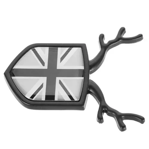 Produktbild: PartyKindom Autoaufkleber Fahrzeugplakette Auto-Abzeichen-Aufkleber Abzeichen Embleme 3D-Auto-Aufkleber Auto Aufkleber Fahrzeug-außendekoration Kfz-Abzeichen Fahrzeugembleme Autoplakette Abs