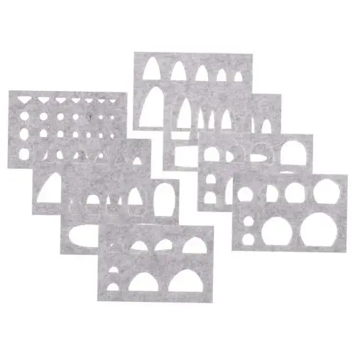 Produktbild: PartyKindom Filzhandwerk Filzschablonen Für DIY-nadelfilzarbeiten Nadelfilz-applikationsformen Und Wollformungsformen Bastelwerkzeug Für Heimwerkerbedarf
