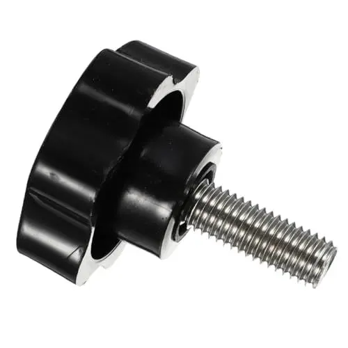 Produktbild: PartyKindom Knob Knaufgriff Klemmschraube Schrauben Klaue Ersatz-maschinengriff Feststellschraube Des Handknaufs Spannschraube Feststellschraube Knopf Kohlenstoffstahl Black Knobs