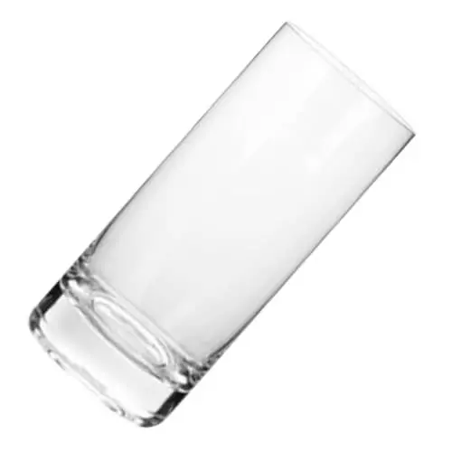 Produktbild: PartyKindom Exquisiter Glasbecher Für Mixgetränke Hohes Wasserglas Für Eiskaffee Saft Bier 2er-set