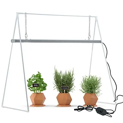 Produktbild: Parus by Venso Grow Light Duo mit Stativ LED Pflanzenlampe Vollspektrum 20W Anzuchtlampe LED Pflanzenleuchte für Gemüse, Kräuter und Blühpflanzen, Venso Ecosolutions, Wachstumslampe für Pflanzen